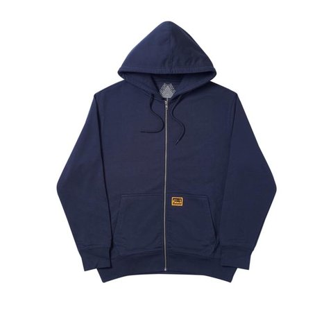 Palace HARDWARE ZIP HOOD NAVY