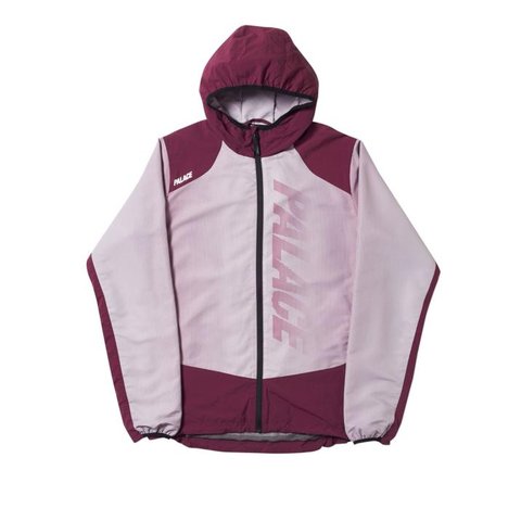 D. FADE SHELL TOP GREY / BURGUNDY