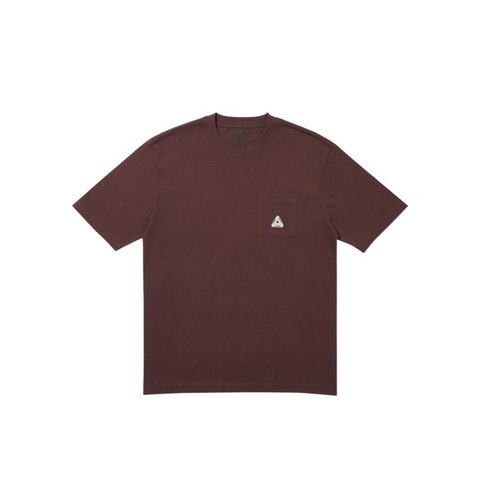 Palace SOFAR POCKET T-SHIRT BROWN