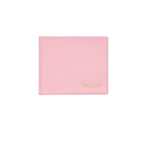 Palace LEATHER BILLFOLD WALLET PINK