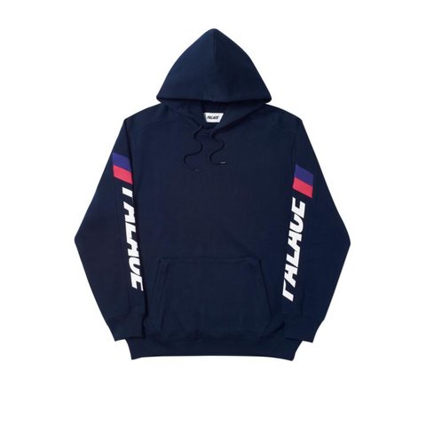 Palace P SPORT HOOD NAVY
