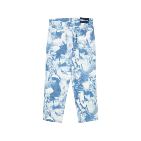 Palace TEAM PANEL JEAN WHITE / NAVY - Colorway