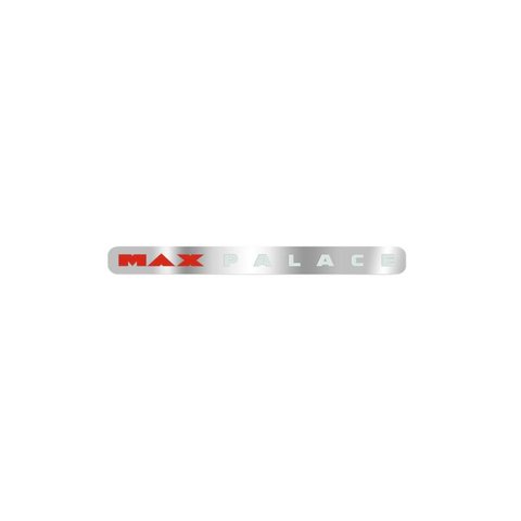 Palace MAX PALACE STICKER SILVER