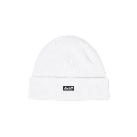 Palace CHUNK RIB BEANIE WHITE