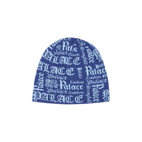 Palace OLD P BEANIE BLUE