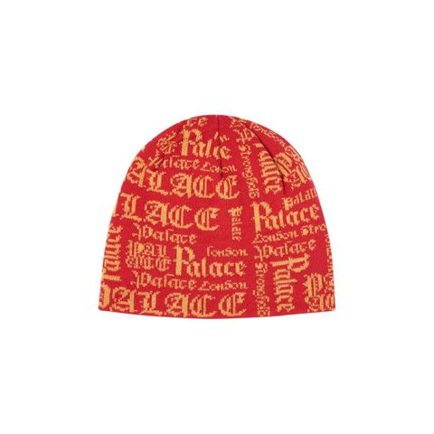 Palace OLD P BEANIE RED