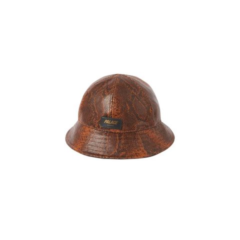 Palace LEATHER BUCKET BROWN