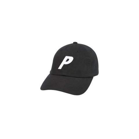 P 6-PANEL BLACK