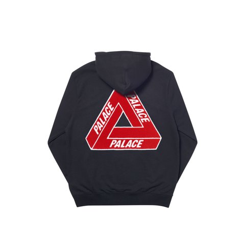 TRI-CHENILLE HOOD BLACK