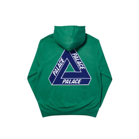 TRI-CHENILLE HOOD GREEN
