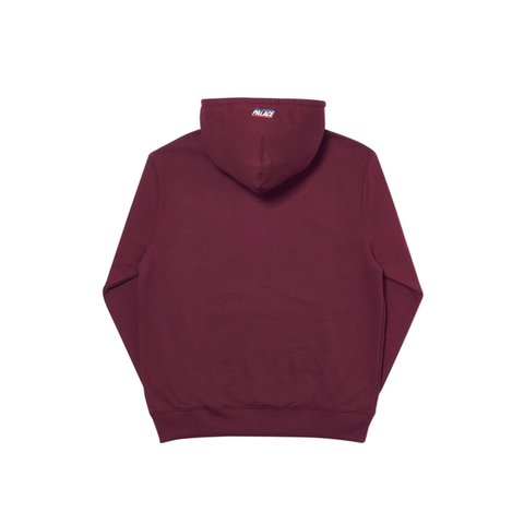 Palace BASICALLY A HOOD BURGUNDY - Colorway