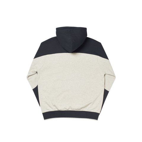 Palace BEEF TEC HOODY GREY MARL / BLACK - Colorway