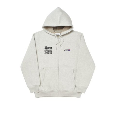 Palace BUILD IT HOOD GREY MARL