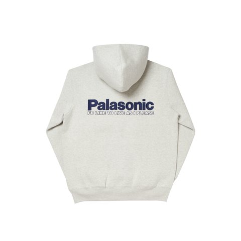 Palace BUILD IT HOOD GREY MARL - Colorway