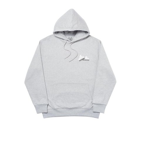 Palace TRI-GAINE HOOD GREY MARL