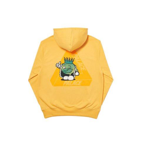 Palace TRI-SMILER HOOD YELLOW - Colorway