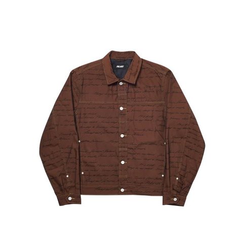 Palace DAS MIND JACKET ORANGE / BLACK