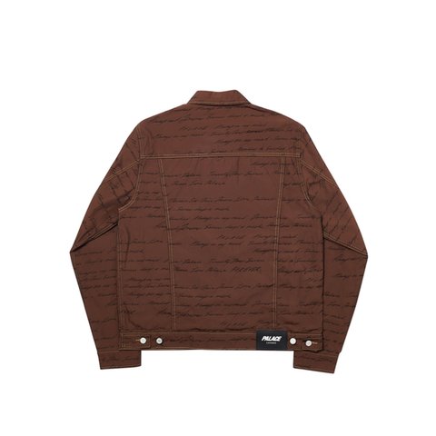 Palace DAS MIND JACKET ORANGE / BLACK - Colorway