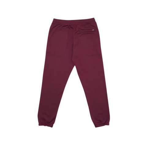 BASICALLY A JOGGER BURGUNDY