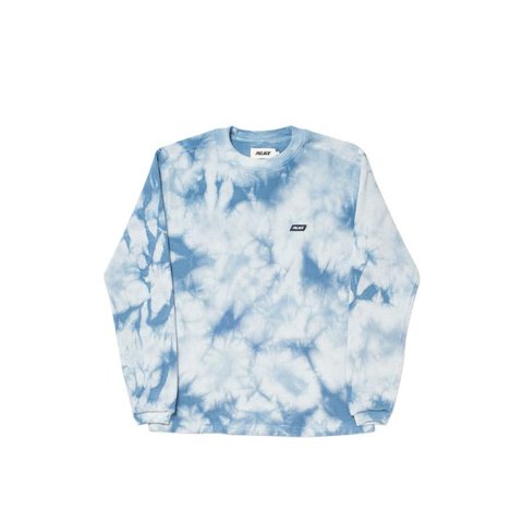 WAFFLE ON LONGSLEEVE BLUE