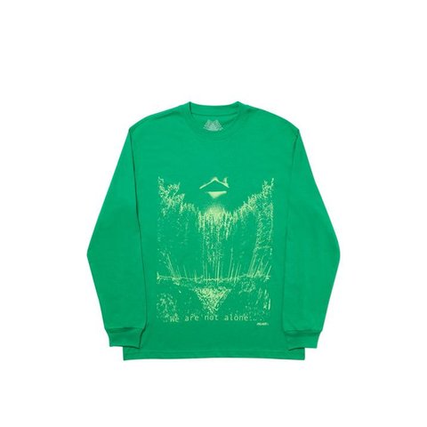 Palace NEIN LONER LONGSLEEVE GREEN