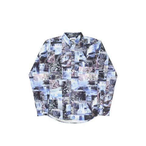 DAS WATER FALLS SHIRT BLUE