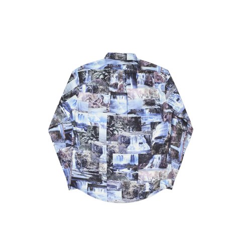 DAS WATER FALLS SHIRT BLUE