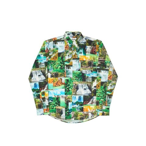 DAS WATER FALLS SHIRT GREEN
