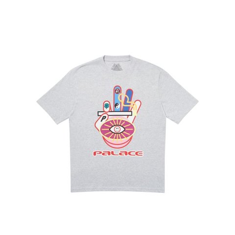 Palace HIPPY CIG T-SHIRT GREY MARL