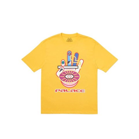 Palace HIPPY CIG T-SHIRT YELLOW