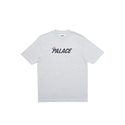 Palace BUNNING MAN T-SHIRT GREY MARL