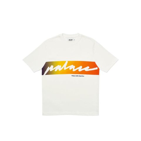 Palace CATCH DAS FADE T-SHIRT WHITE
