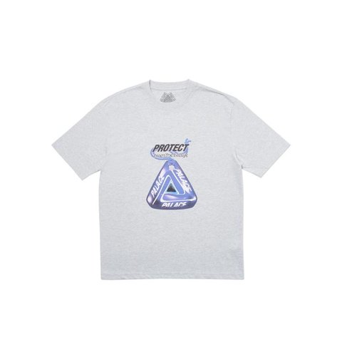 EVIL EYE T-SHIRT GREY MARL