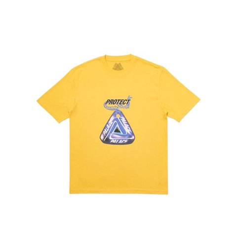 EVIL EYE T-SHIRT YELLOW