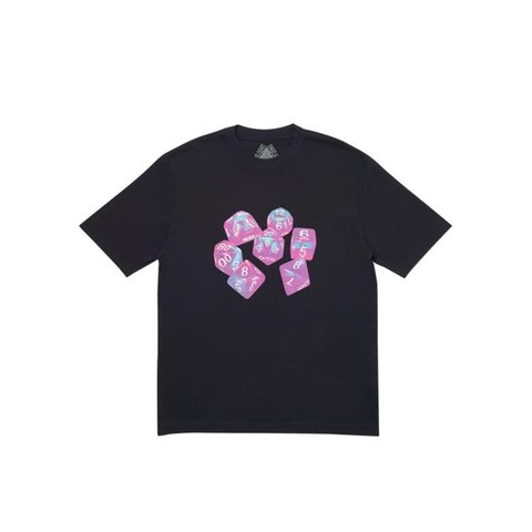 Palace ROLL DAS DICE PAY DAS PRICE T-SHIRT BLACK