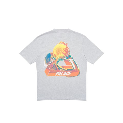 Palace TRI-GAINE T-SHIRT GREY MARL - Colorway