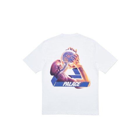Palace TRI-GAINE T-SHIRT WHITE - Colorway
