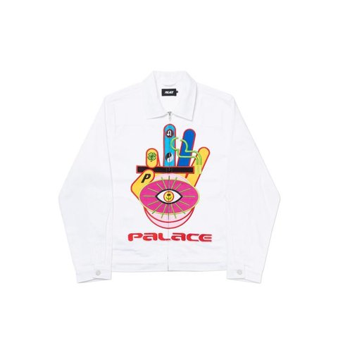 HIPPY CIG JACKET WHITE