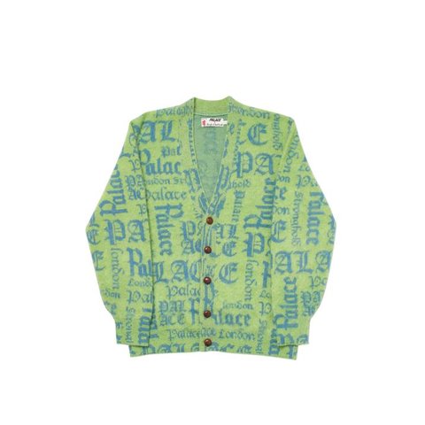 Palace YE OLDE PRINGLE KNIT GREEN / BLUE