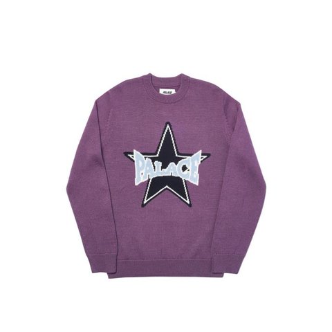 STAR KNIT PURPLE