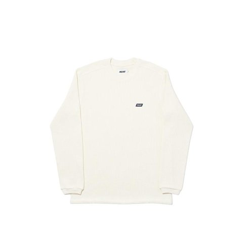 WAFFLE ON LONGSLEEVE OFF WHITE