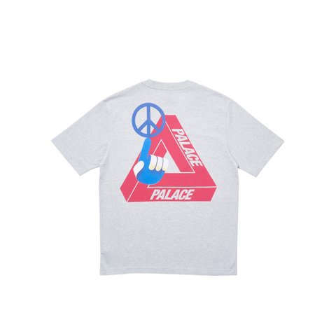 Palace TRI-SMILER T-SHIRT GREY MARL - Colorway