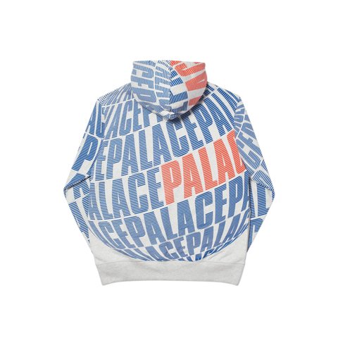 Palace PLANET PALACE HOOD GREY MARL - Colorway