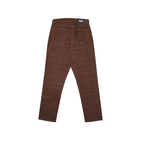 DAS MIND TROUSER ORANGE / BLACK