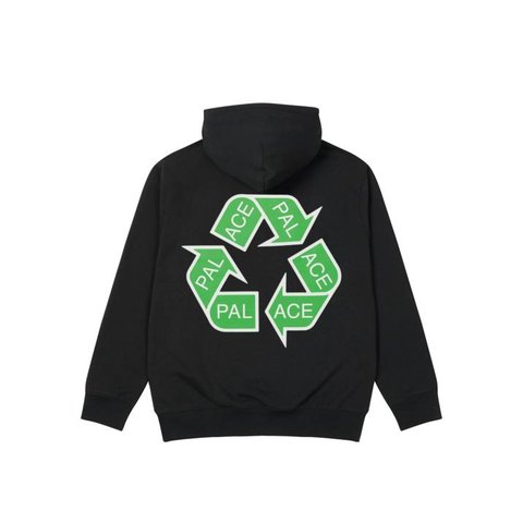 Palace P-CYCLE HOOD BLACK