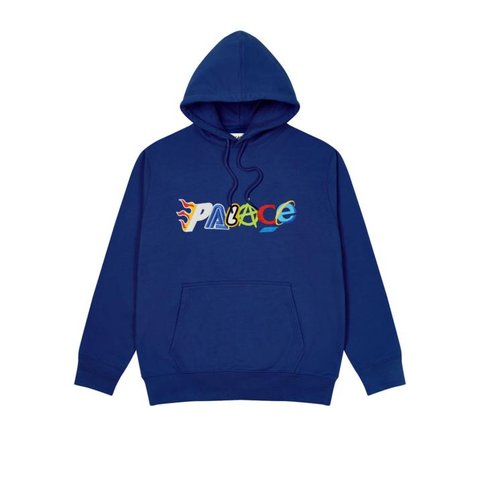 Palace MULTI HOOD ROYAL BLUE