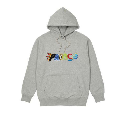 Palace MULTI HOOD GREY MARL