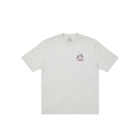 Palace BASICALLY A TRI-FERG T-SHIRT GREY MARL