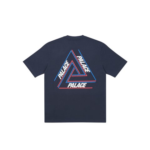 Palace BASICALLY A TRI-FERG T-SHIRT NAVY - Colorway