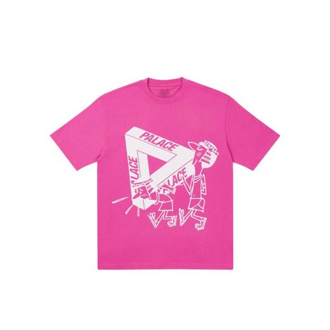 Palace IF YOU BUILD IT T-SHIRT PINK